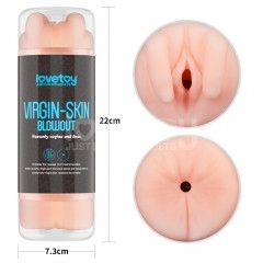 Мастурбатор - Virgin-Skin Blowout Stroker Vagina and Anus Sex Aura | Зображення 5