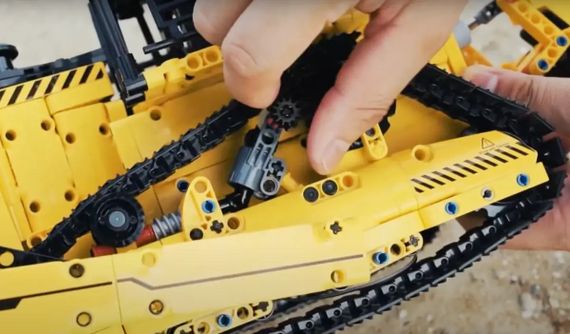 Конструктор блоки   Bulldozer Engineering Truck | Зображення 1