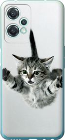 Чехол на OnePlus Nord CE 2 Lite Летящий котёнок "2322u-2684-17620"