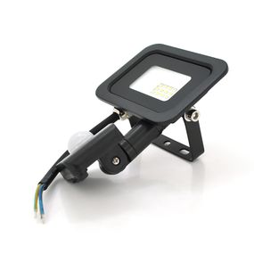 Прожектор SLIM SENSOR LED RITAR RT-FLOOD/MS10A, 10W, 12xSMD2835, IP65, 1000Lm, 6500K (100%), PF>0.9  Ra>70, 80*90*25mm