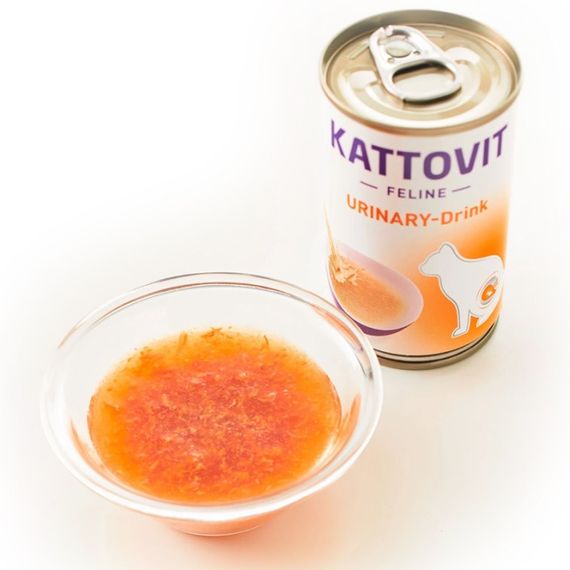 Суп для котів із захворюваннями сечовивідних шляхів Kattovit Veterinary Urinary Drink, 135 гр | Зображення 1