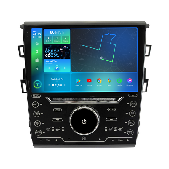 Штатна магнітола Torssen 2K Ford Fusion/Mondeo 2013-2019 з кнопками F9432 4G Carplay DSP | Зображення 1
