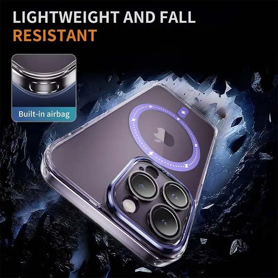 Чохол TPU+PC Colorful with MagSafe для Apple iPhone 12 Pro (6.1") | Зображення 6