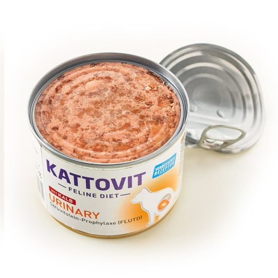 Вологий корм для котів із захворюваннями сечовивідних шляхів Kattovit Veterinary Urinary Chicken, 185 гр | Зображення 1
