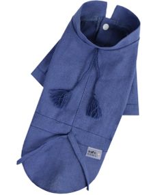 Сорочка лляна джинс RUB-57