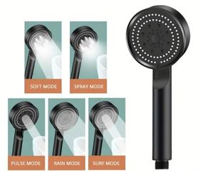Багатофункціональна 5-режимна насадка для душу з посиленим тиском