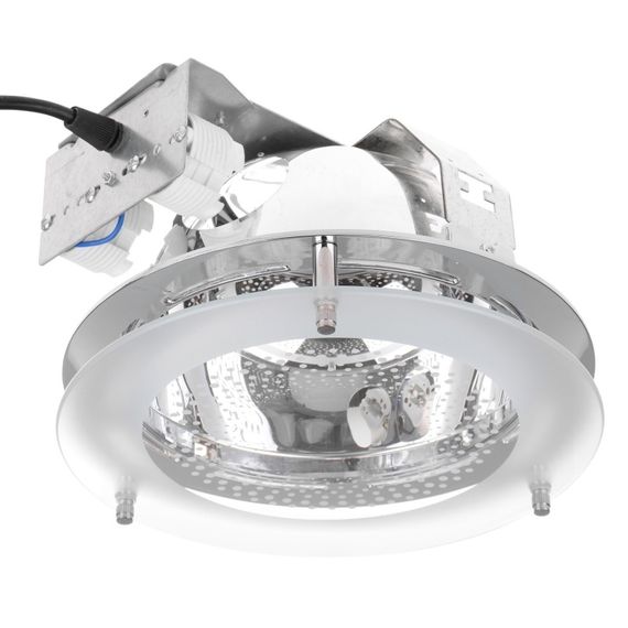 Светильник Downlight потолочный врезной  DL-02 CH/2x26W