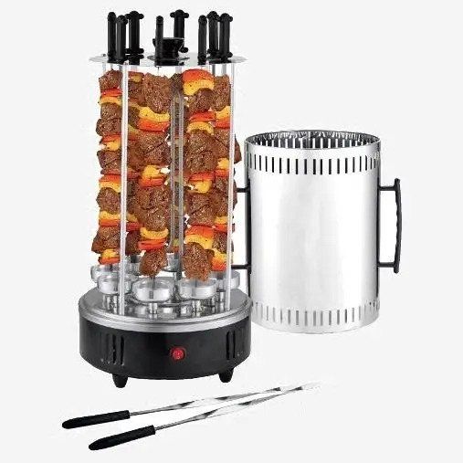 Електрошашличниця Domotec Bbq шашличниця Domotec MS-7781 1000W | Зображення 9