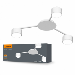 LED Світильник під лампу 3*GX53 накладний білий VL-SPF20B-W Videx