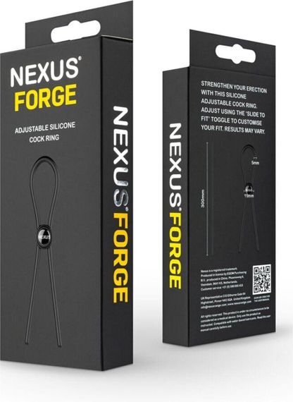 Ерекційне кільце-ласо Nexus FORGE, діаметр регулюється Sex Aura | Зображення 6