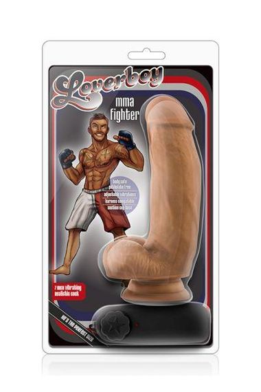 Вібратор LOVERBOY MMA FIGHTER 7INCH COCK MOCHA sexstyle | Зображення 1