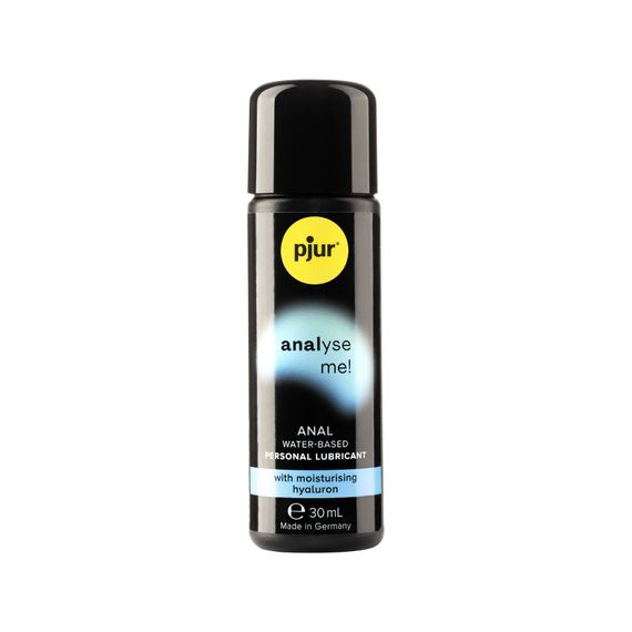 Анальний лубрикант pjur analyse me! Moisturising 30 мл, на водній основі, з гіалуроном