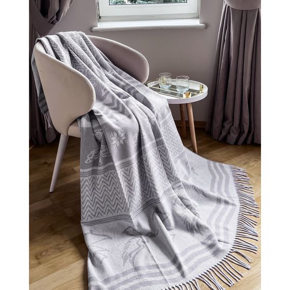 Плед SoundSleep 113100  140х200 см  бавовна сірий