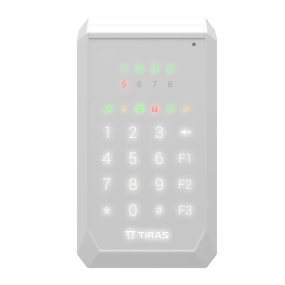 TIras X-Pad Бездротова сенсорна клавіатура Тірас - Управління охороною