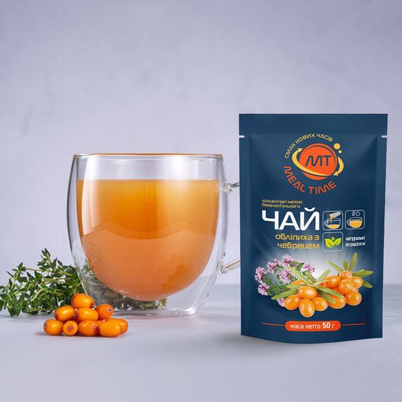 Чай концентрований Meal time «обліпиха з чебрецем » 50г*12шт | Зображення 1