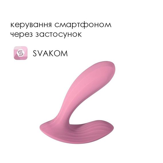 Смарт-вібратор у трусики Svakom Erica Romantic Rose, дуже гнучкий, 2 мотори | Зображення 1