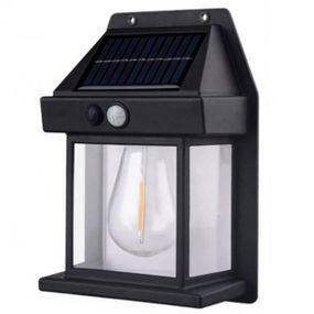 Світильник вуличний настінний з датчиком руху та сонячною панеллю Solar Wall Lamp K-888