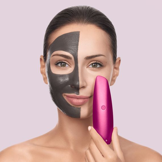 Безконтактна магнітна пілінг-маска GESKE Touchless Magnetic Peeling Mask 5в1 magenta | Зображення 3