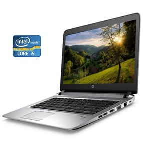 Ультрабук HP ProBook 440 G3 / 14" (1920x1080) TN / Intel Core i5-6200U (2 (4) ядра по 2.3 - 2.8 GHz) / 8 GB DDR4 / 128 GB SSD M.2 / Intel HD Graphics 520 / WebCam / Win 10 Pro б/у