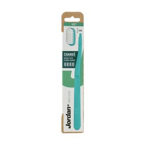 Зубна щітка Jordan Change Green Soft 4-head бірюзового кольору