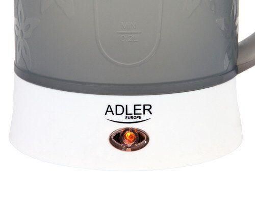 Електрочайник чайник з чашками і ложечками набір в дорогу Adler AD 1268 | Зображення 1
