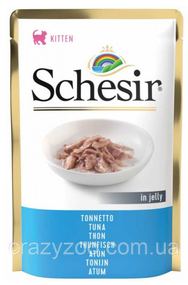 Влажный корм для котят Schesir Tuna Kitten Тунец 85 г 171030