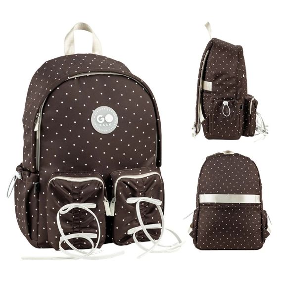 Рюкзак шкільний для дівчинки Education Teens GoPack GO26-130L-2 130 л Коричневий shop (4063276266972)
