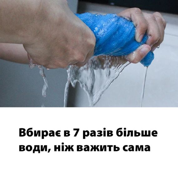 Серветка для збирання універсальна Love You Home LYH9011 30х30 см оранжева | Зображення 6
