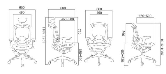 Кресло компьютерное GT Chair MARRIT X Gray | Зображення 7