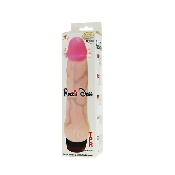 Вібратор - RockIn Dong Vibrator, 21,5 см Sex Aura | Зображення 1