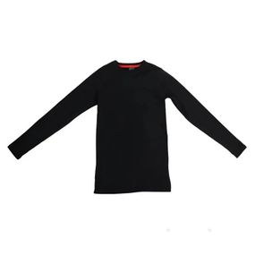 Жіноча зимова термобілизна Джемпер+Лосини XS Чорний (234576130_422)