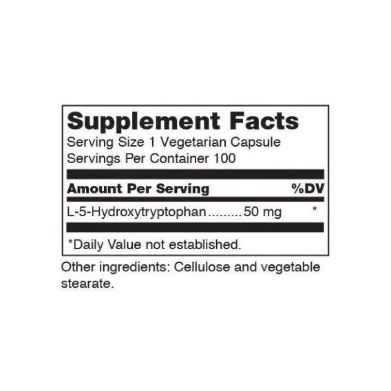 Тріптофан Douglas Laboratories 5-HTP 50 mg 100 Caps | Зображення 1