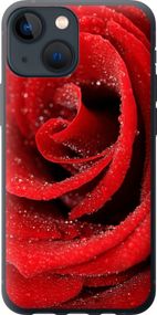 Чехол на iPhone 13 Mini Красная роза "529u-2373-17620"