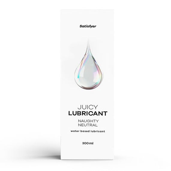 Лубрикант - Satisfyer Juicy Lubricant Naughty Neutral, 300 мл Sex Aura