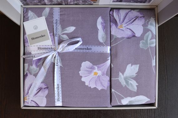 Постільна білизна First Choice Homesko Ranforse сімейний 160 х 220 см Santino Purple | Зображення 3