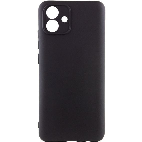 Чохол Silicone Cover Lakshmi Full Camera (A) для Samsung Galaxy A04e, Чорний
