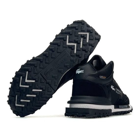 Зимние Мужские кроссовки New Lacoste Elite Active High Fur Black White (топ качество) A4867 45 29 - 29,5 см | Зображення 1