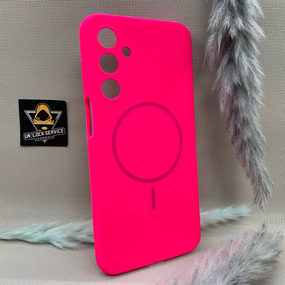 Чохол м'який для Samsung Galaxy A16 | Протиударний | Soft Touch | MagSafe | Рожевий