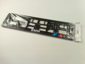 Рамка номерного знака (1 шт.) Carlife  BMW