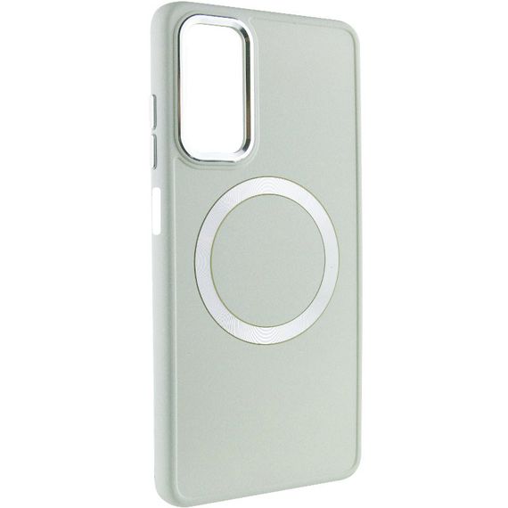 TPU чехол Bonbon Metal Style with MagSafe для Samsung Galaxy A25 5G Белый / White