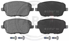 Колодки передні гальмівні VW Polo 02-/Skoda Fabia 99-14 (TRW), ABS (37241)