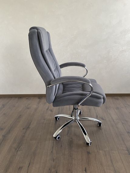 Кресло офисное Tehforward Кали Lux Fabric Grey | Зображення 3