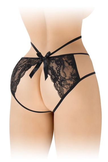 Трусики з відкритою попкою Fashion Secret Nadia Black sexstyle | Зображення 1