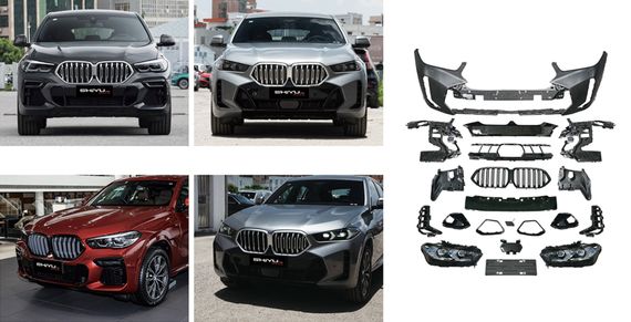 Комплект обвеса Facelift M-Sport 2024 для BMW X6 G06 2019- гг