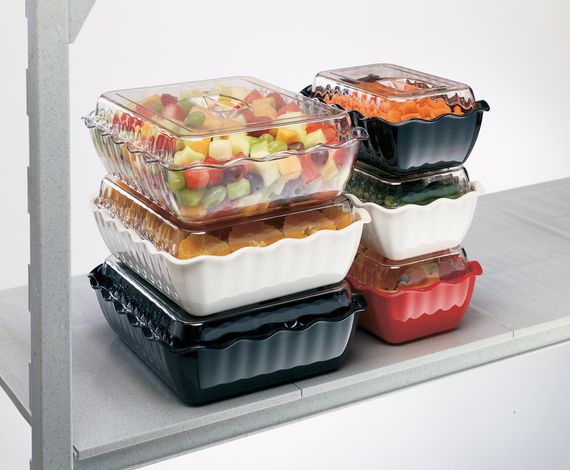 Салатник Cambro 26,5х33,5х8 см, Красный, 4, 6 л | Зображення 6