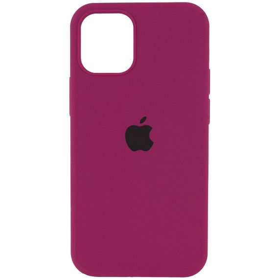 Силіконовий чохол Apple Silicone Case Full Marsala для iPhone 12 mini