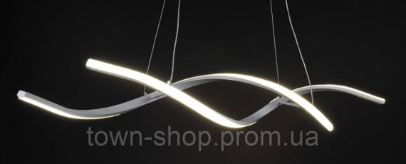 Люстра потолочная LED H18L-1000-wh-k Белый 25-100х14х103 см. | Зображення 8