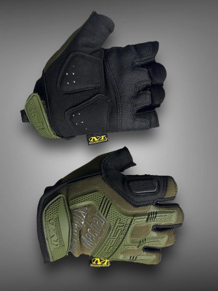 Тактичні Рукавички Mechanix M-Pact відкриті Олива | Зображення 1