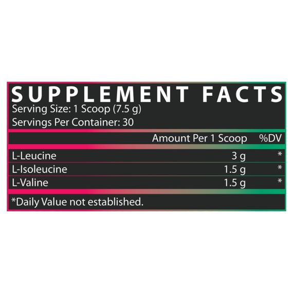 BCAA 6000 - 237g Watermelon | Зображення 1