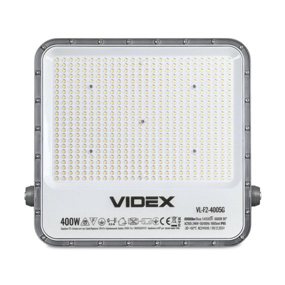 Світлодіодний прожектор VIDEX PREMIUM F2 400W 5000K 220V | Зображення 2